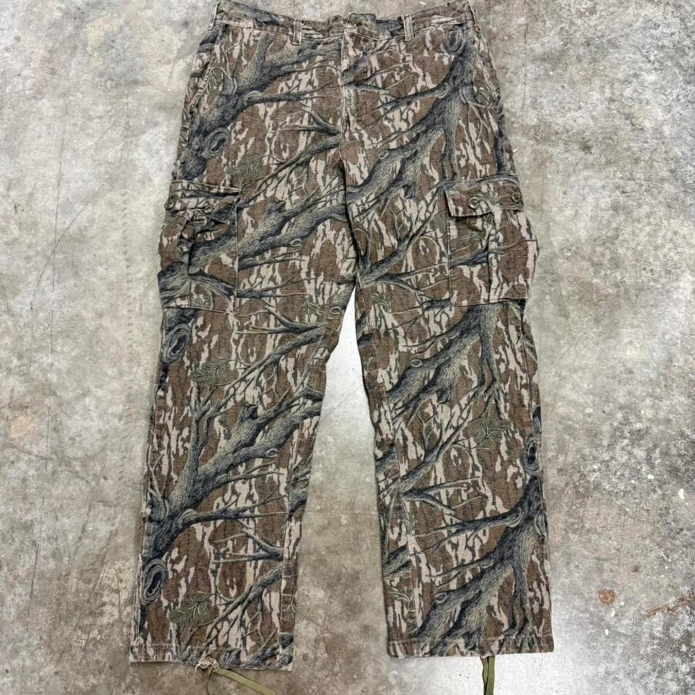 Vintage 90s Mossy Oak Companion Treestand Camo Pants 36x31